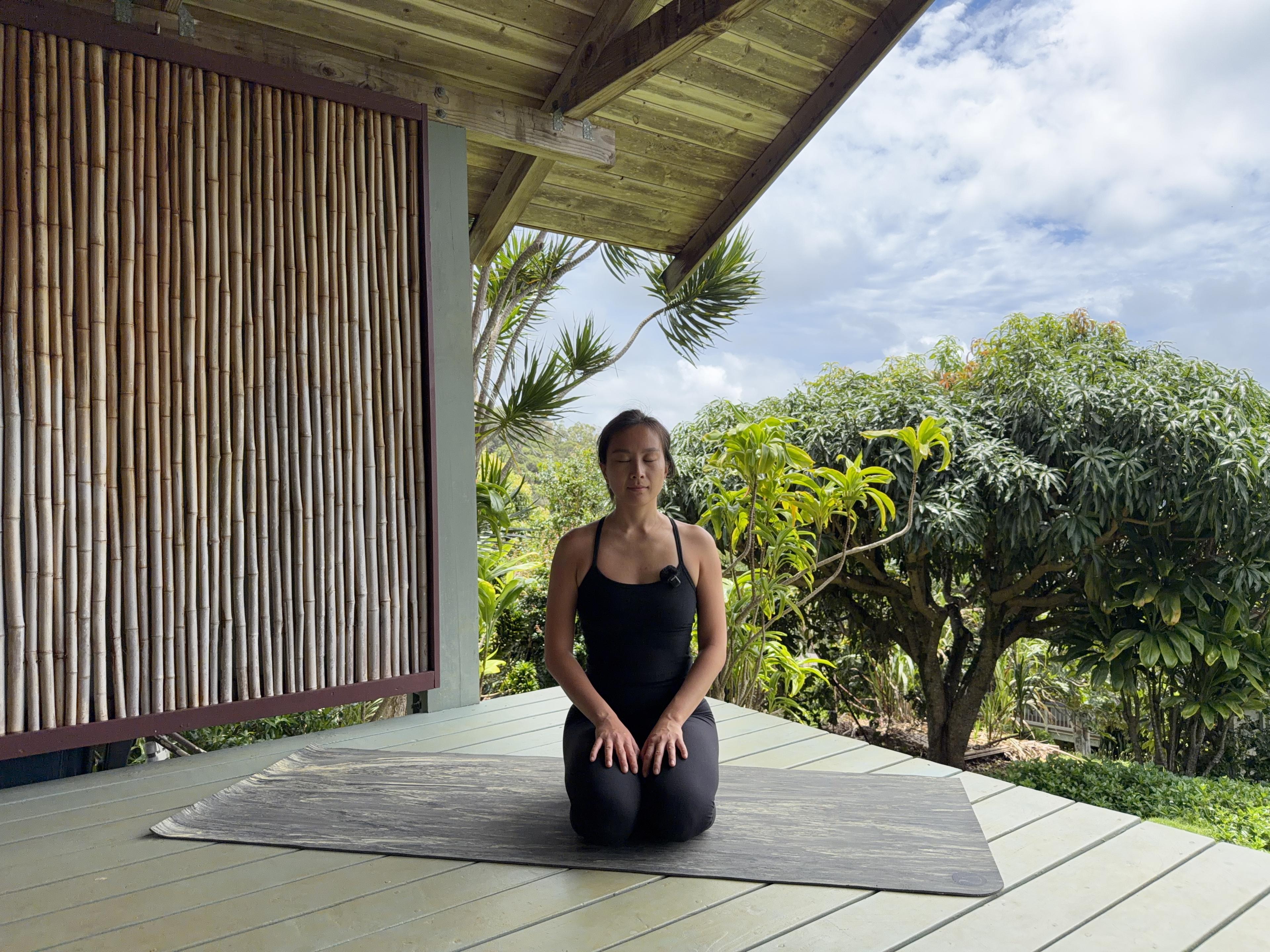 Sophia Li Yoga hero image.